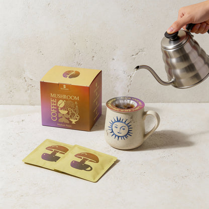 Mushroom coffee drip filters